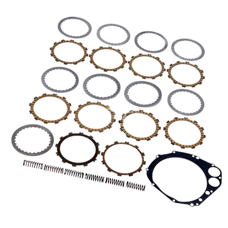 Zeenparts Kompletter Kupplungssatz 21400-36870 21400-36871 2140036870 2140036871 Kompatibel mit Suzuki GSXR1000 GSX-R1000 2007-2008 von Zeenparts