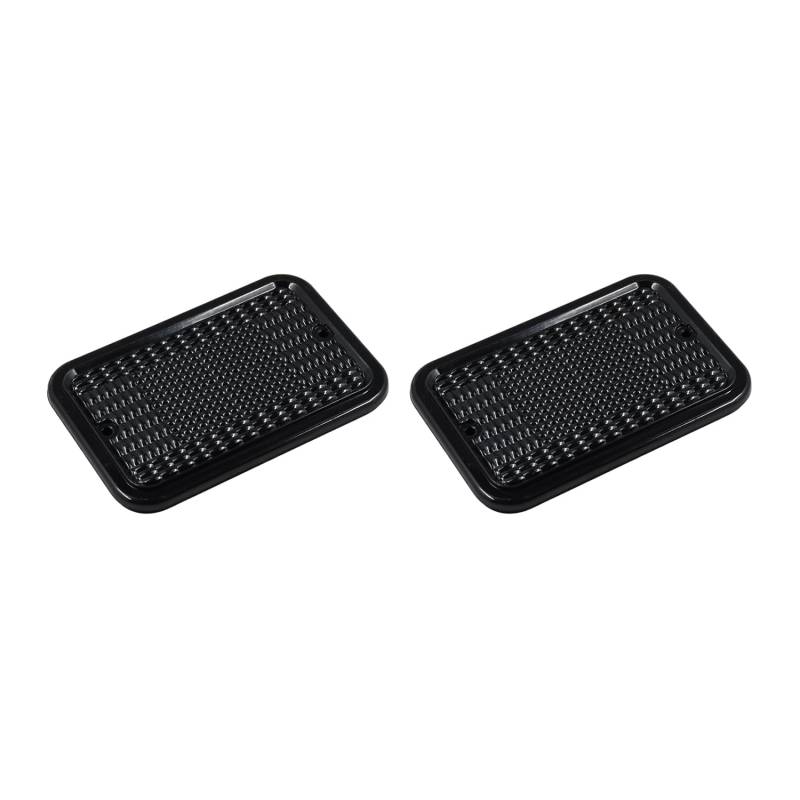 Zeenparts LVU18746 2 schwarze Linsen, kompatibel mit John Deere 1023E 1025R 4120 4210 1026R 3032E 3038E von Zeenparts