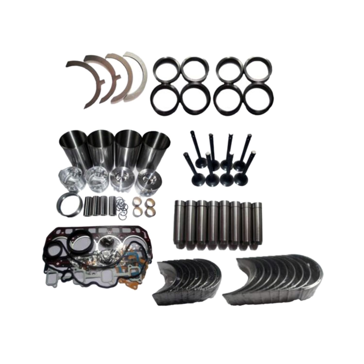 Zeenparts Überholung Umbausatz K4F MM408458 MM430-980 MM436-941 Kompatibel mit Mitsubishi K4F Motor Kompatibel mit Caterpillar WS200 WS210 Lader Zeenparts Überholung Umbausatz K4F MM408458 MM430-980 MM436-941 Kompatibel mit Mitsubishi K4F Motor Kompatibel mit Caterpillar WS200 WS210 Lader von Zeenparts