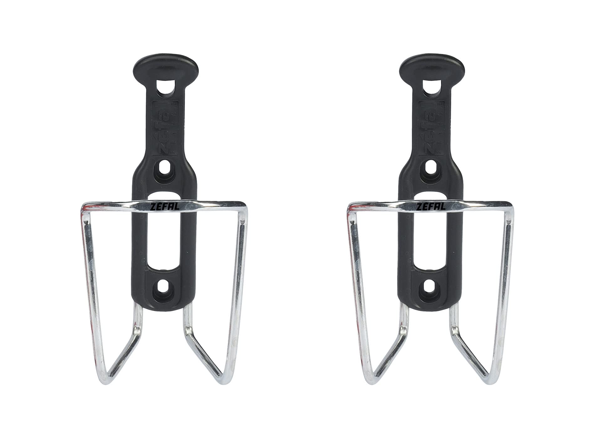 ZEFAL Pack Alu Plast 124 - Flaschenhalter Fahrrad x 2 - Aluminium Fahrradflaschenhalterung für alle Arten von Fahrrädern - leicht und robust – Silber ZEFAL Pack Alu Plast 124 - Flaschenhalter Fahrrad x 2 - Aluminium Fahrradflaschenhalterung für alle Arten von Fahrrädern - leicht und robust – Silber von ZEFAL
