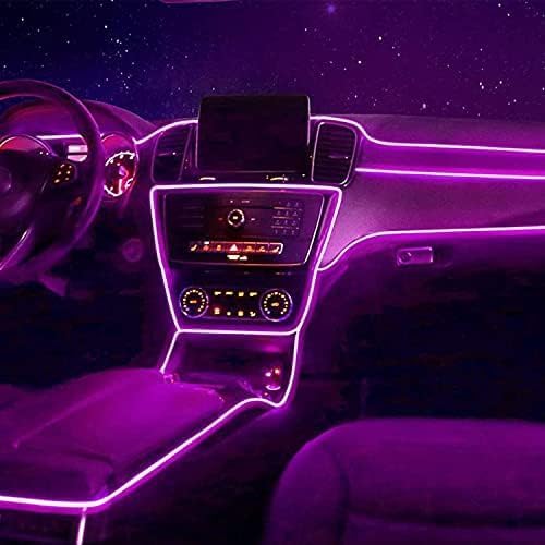 Auto Led Innenbeleuchtung,5m Auto Innenraumbeleuchtung,Led Atmosphäre Licht Auto,Auto LED Streifen,Led Tape Auto,Wasserdicht Ambientebeleuchtung,Led Lampen fürs Auto von ZeiLaBang Kakadi