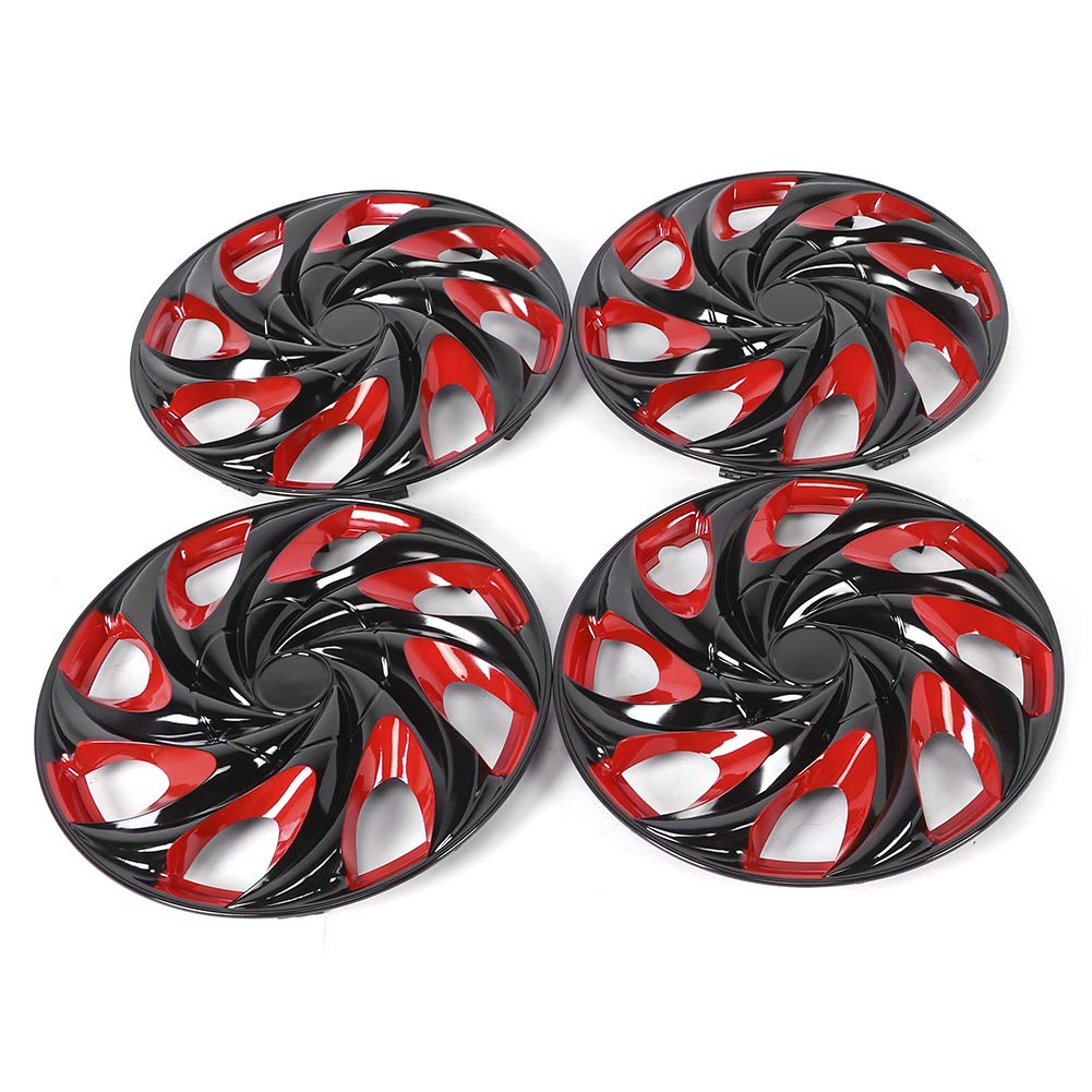 Zenithaur 15 -Zoll -Radabdeckungsabdeckung auf Radschutz, 4pcs Stylish Hubcaps Hub -Abdeckung Ersatz für R15 -Reifen- und Stahlrande Zenithaur 15 -Zoll -Radabdeckungsabdeckung auf Radschutz, 4pcs Stylish Hubcaps Hub -Abdeckung Ersatz für R15 -Reifen- und Stahlrande von ZenithAur