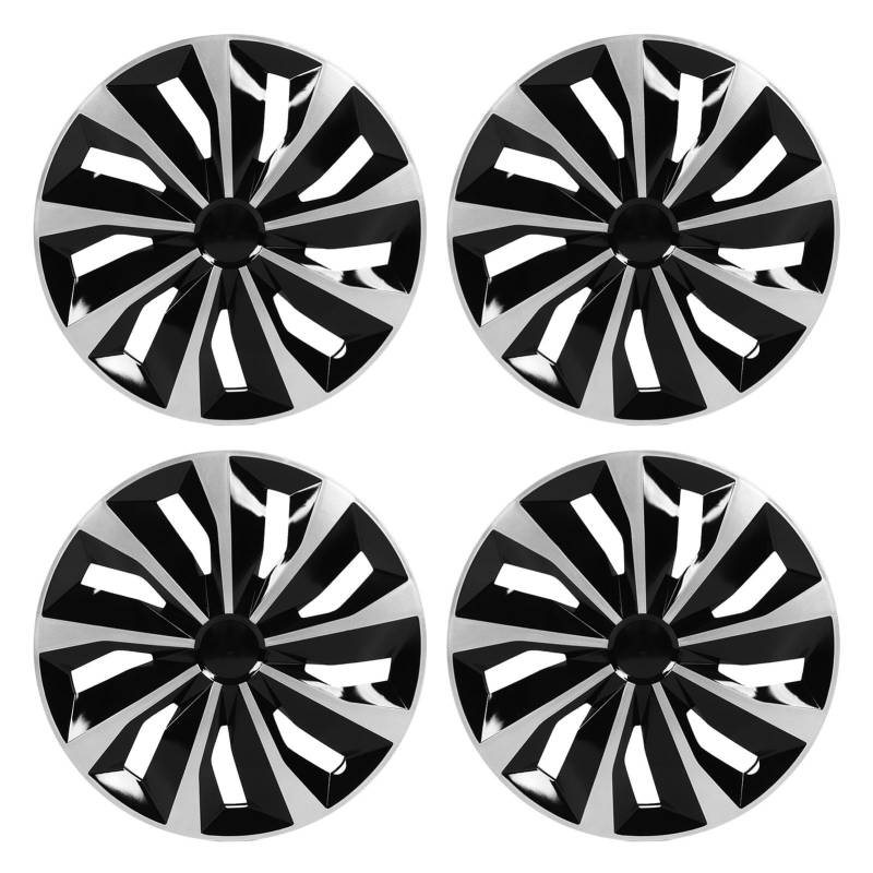 Zenithaur 17 -Zoll -Radabdeckung für Malibu, 4 Snap auf Hubcap, Universal Car Accessoires für jedes 17 -Zoll -Stahlrad, Auto -Reifen -Ersatzkappe von ZenithAur