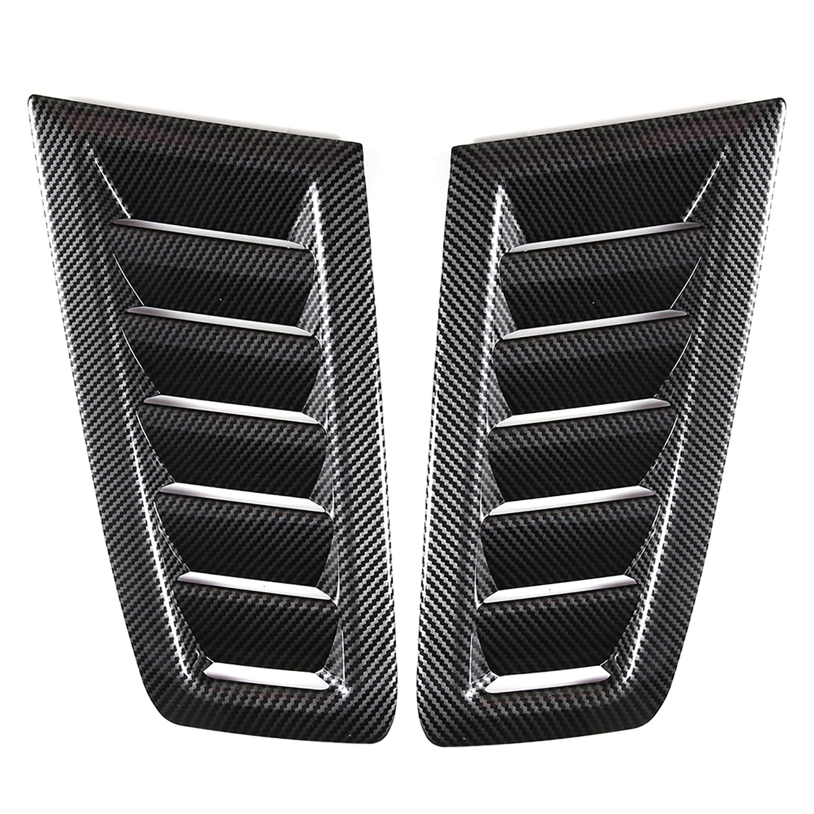 Zenithaur Universal Hood Vent Scoop Kit Modifizierte Haubenlufteinlassluftlinge für Auto Motorhaube RS MK2 (Typ 1) von ZenithAur