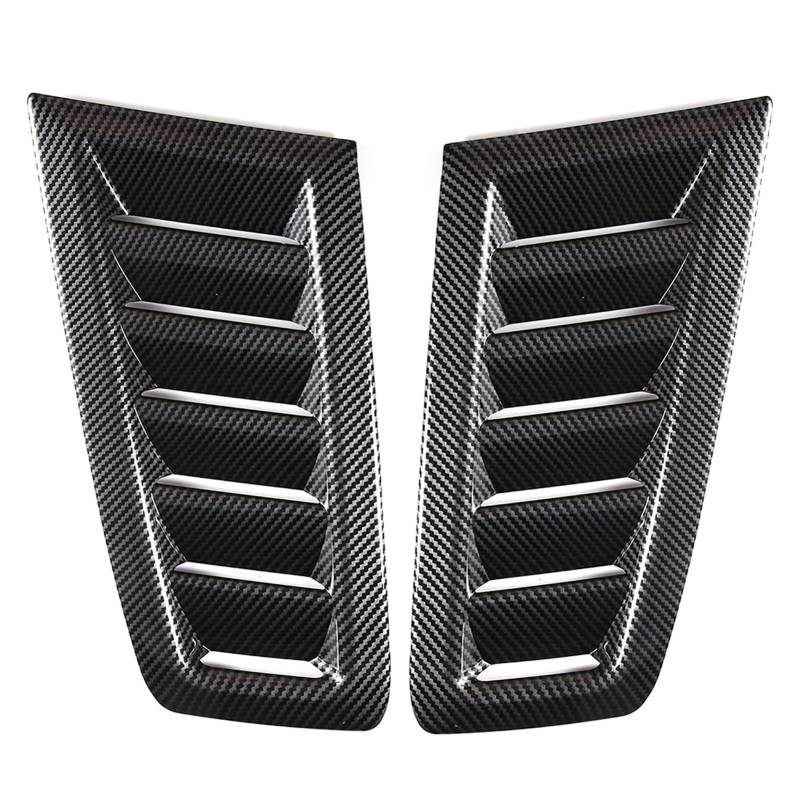 Zenithaur Universal Hood Vent Scoop Kit Modifizierte Haubenlufteinlassluftlinge für Auto Motorhaube RS MK2 (Typ 1) von ZenithAur