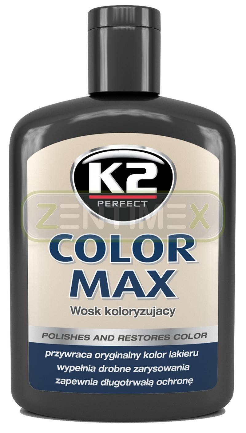 ZentimeX Farbpolitur Tönungswachs Autopolitur Lackpolitur Wachs Poliermittel Autolack Farbbrillanz Tiefglanz kolorisierend 200ml Black SCHWARZ von ZentimeX