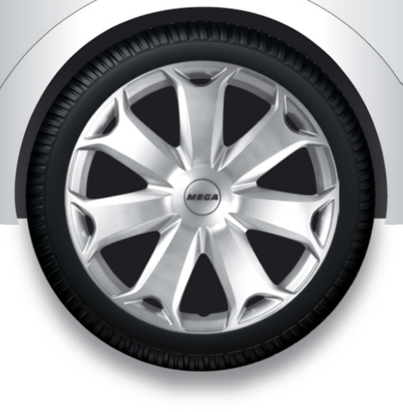 Radzierblenden Radkappen Radabdeckung 15" Zoll #38 Silber ABS Radzierblenden Radkappen Radabdeckung 15" Zoll #38 Silber ABS von ZentimeX