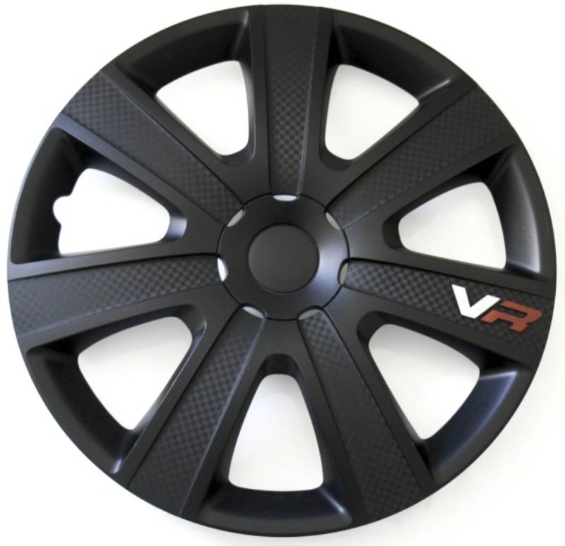 ZentimeX Radzierblenden Radkappen Radabdeckung 15" Zoll #42 SCHWARZ ABS von ZentimeX