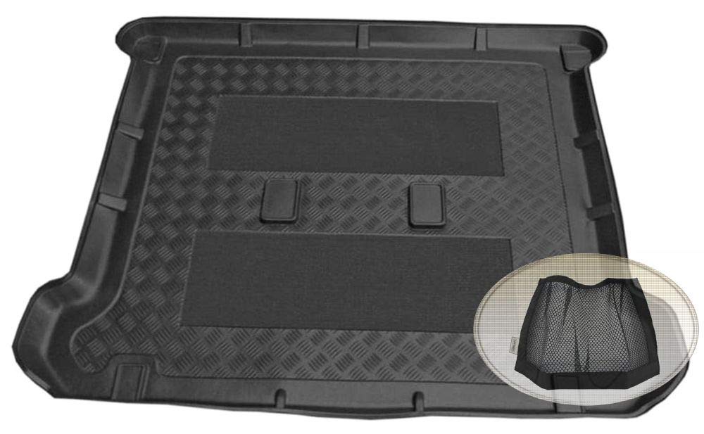 ZentimeX Z3019283 Antirutsch Kofferraumwanne fahrzeugspezifisch + Klett-Organizer (Laderaumwanne, Kofferraummatte) von ZentimeX