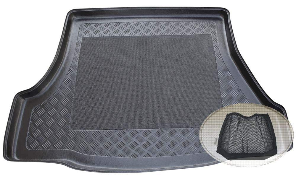 ZentimeX Z3038055 Antirutsch Kofferraumwanne fahrzeugspezifisch + Klett-Organizer (Laderaumwanne, Kofferraummatte) von ZentimeX