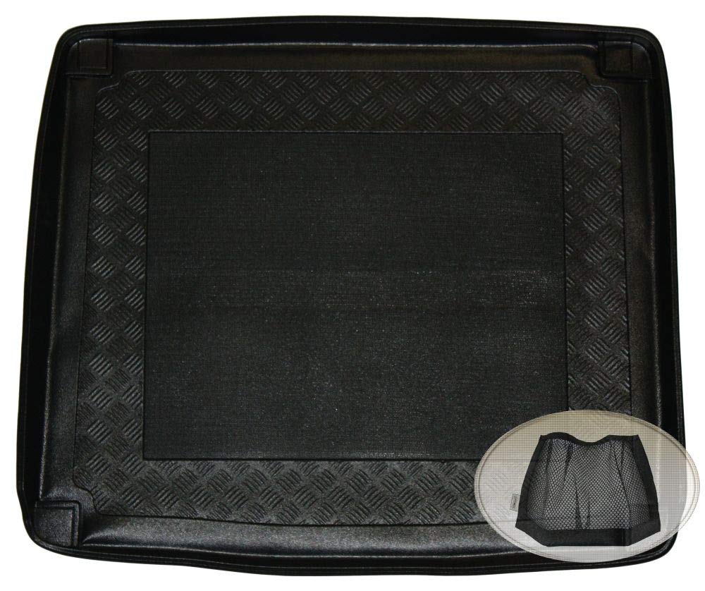 ZentimeX Z3056400 Antirutsch Kofferraumwanne fahrzeugspezifisch + Klett-Organizer (Laderaumwanne, Kofferraummatte) von ZentimeX