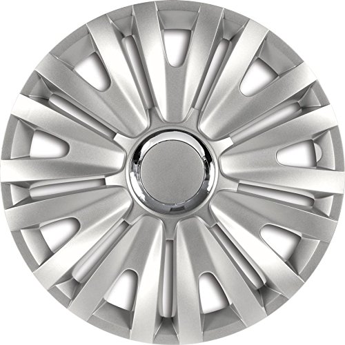 ZentimeX Z732045 Radkappen Radzierblenden universal 16 Zoll Silver von ZentimeX