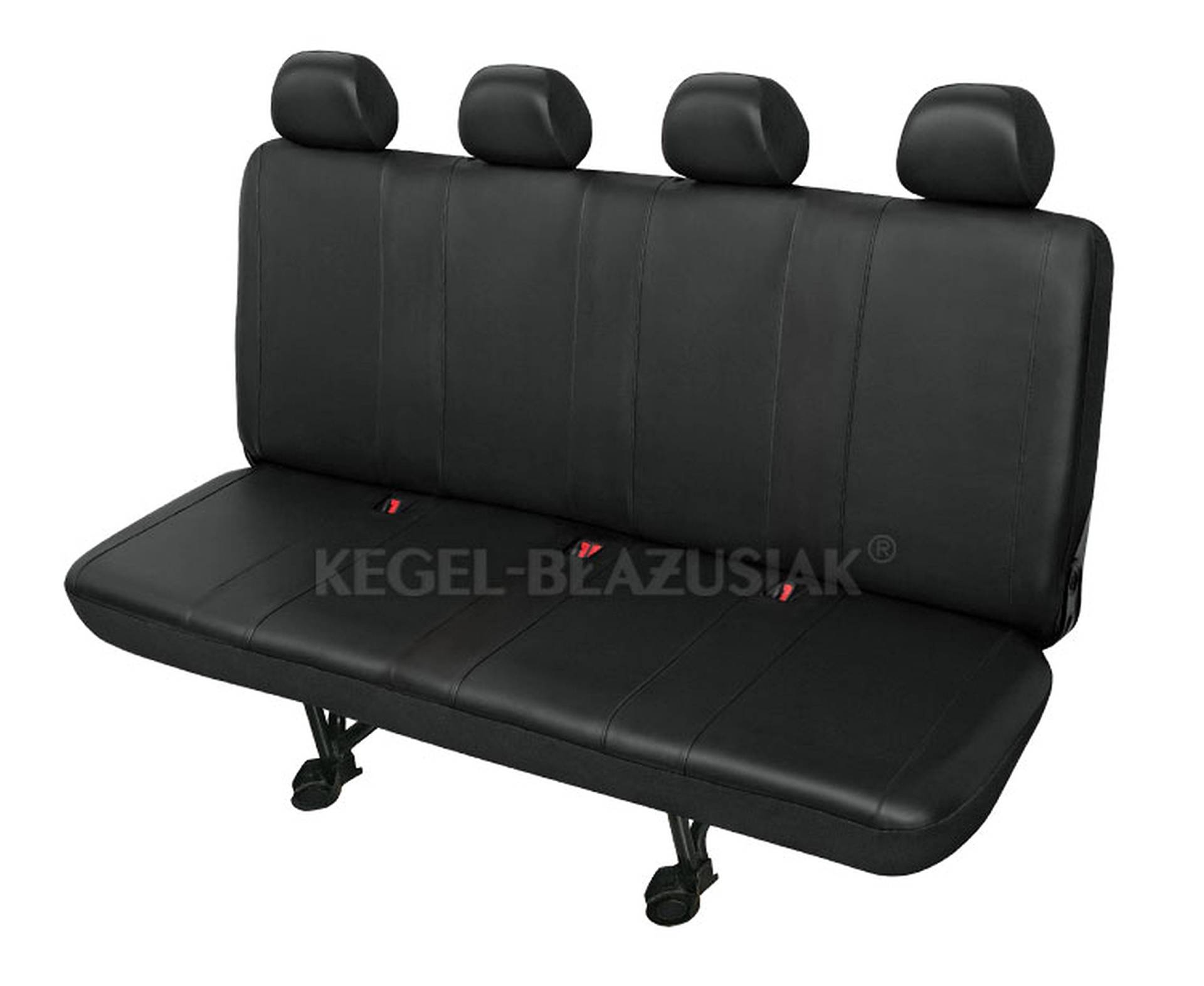 ZentimeX Z736999 Sitzbezüge Viererbank Kunstleder schwarz von ZentimeX