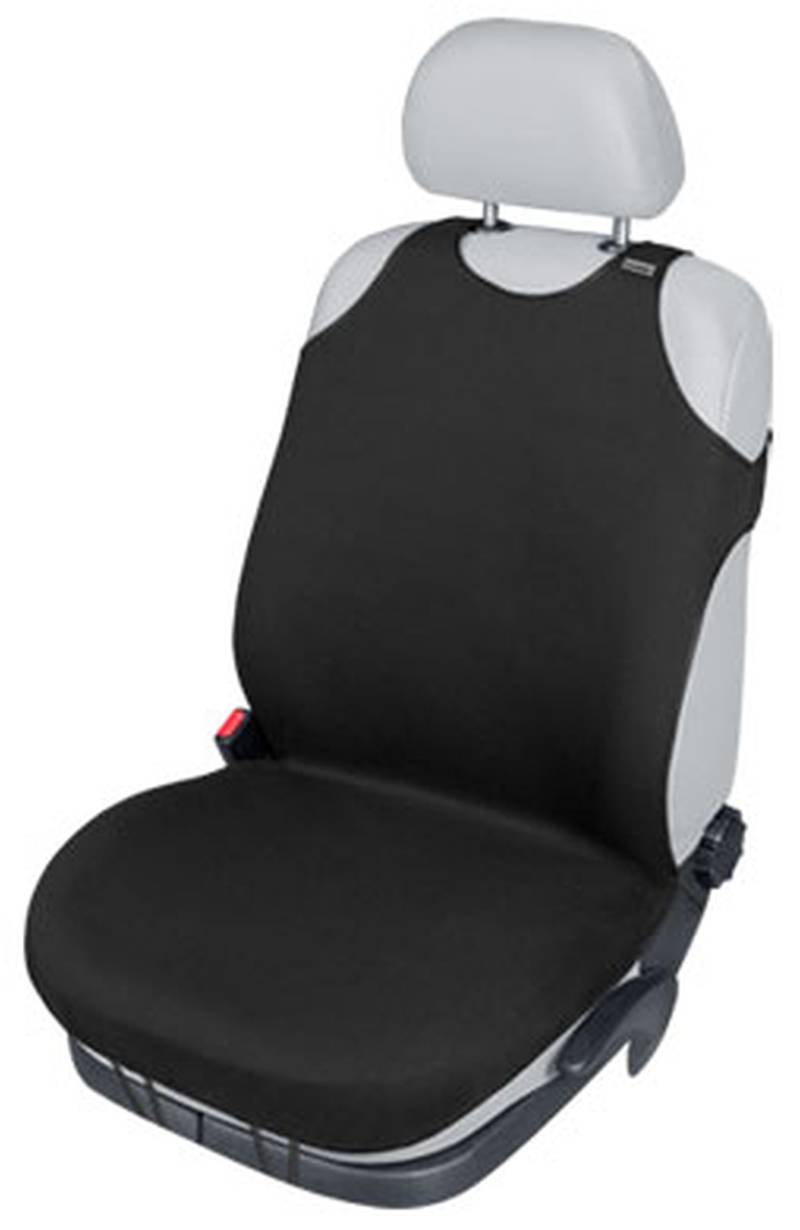ZentimeX Z739992 Sitzbezug Einzelsitz T-Shirt-Design Baumwolle schwarz von ZentimeX