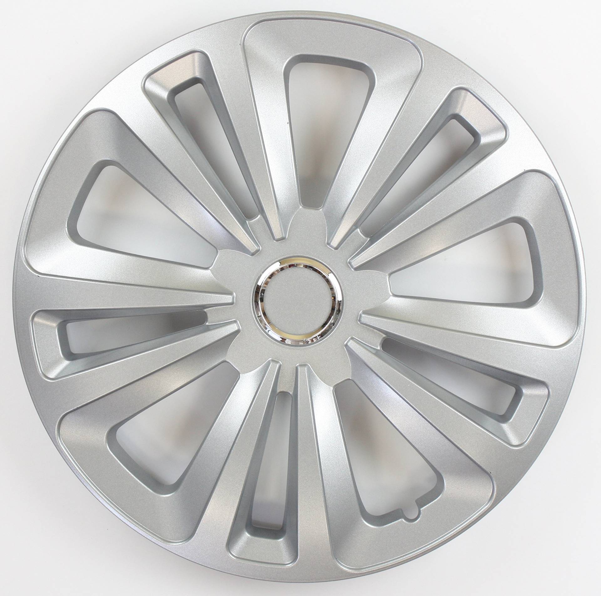 ZentimeX Z744982 Radkappen Radzierblenden universal 14 Zoll Silver von ZentimeX