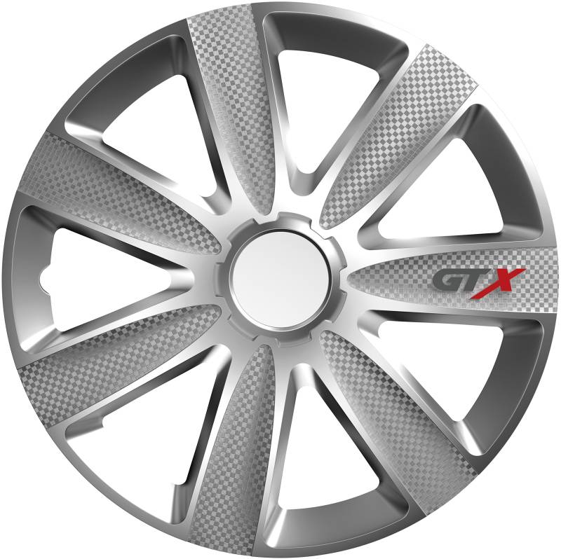 ZentimeX Z778395 Radkappen Radzierblenden universal 15 Zoll Silver von ZentimeX