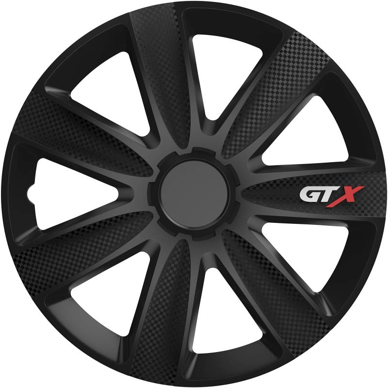 ZentimeX Z778404 Radkappen Radzierblenden universal 16 Zoll Black von Netut