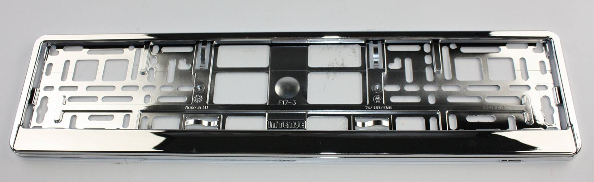 ZentimeX Z788679 Kennzeichenhalter Kennzeichenhalterung hell Silber glänzend Hochglanz für DE-Standard Kennzeichen 1 Stück ZentimeX Z788679 Kennzeichenhalter Kennzeichenhalterung hell Silber glänzend Hochglanz für DE-Standard Kennzeichen 1 Stück von ZentimeX