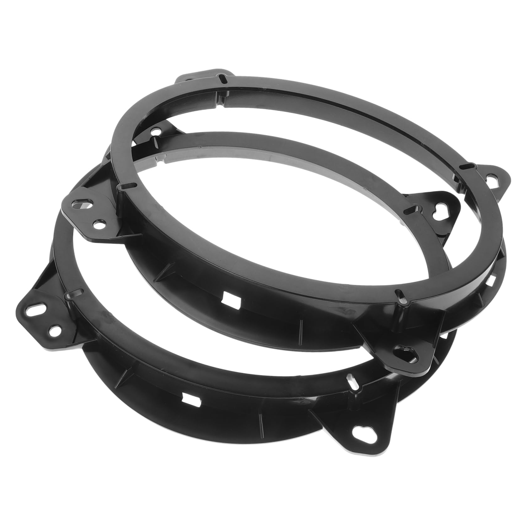 Zerodeko 1 Paar Lautsprecherhalterung Adapter für Türlautsprecher-Abstandhalter montiert fit Spacer Lautsprecheradapter kabelanschlüsse für autolautsprecher Plastik Black Zerodeko 1 Paar Lautsprecherhalterung Adapter für Türlautsprecher-Abstandhalter montiert fit Spacer Lautsprecheradapter kabelanschlüsse für autolautsprecher Plastik Black von Zerodeko