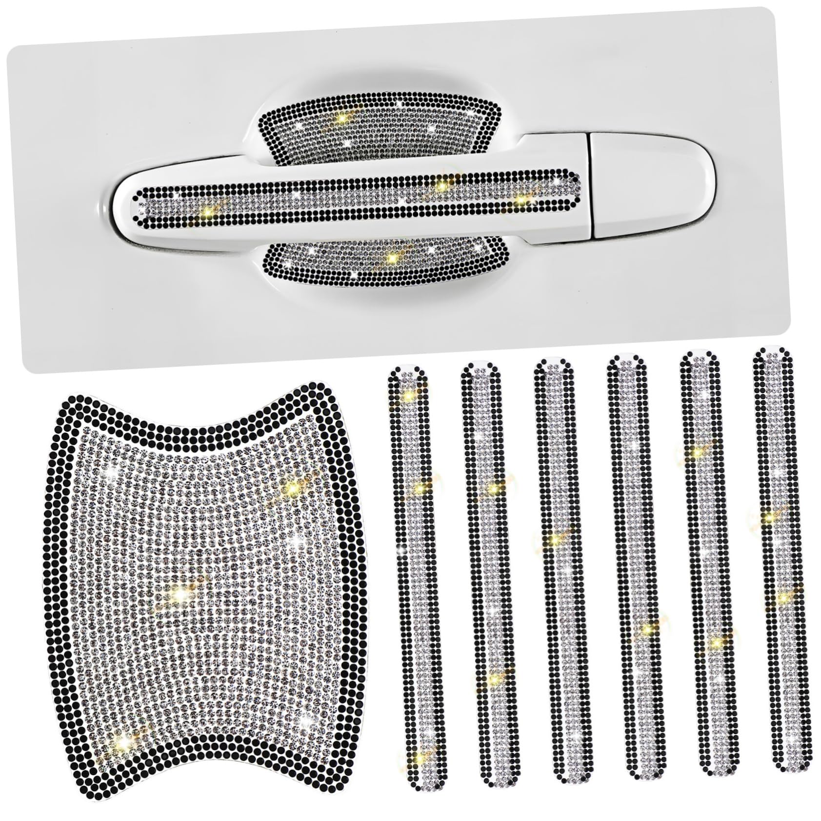 Zerodeko 1 Satz Kratzer-resistenter Türfleck Türschnalle Schutz kratzen Innere Automobilzubehör Autozubehör Türgriff Aufkleber Auto versorgung Aufkleber für Türgriffschüssel PVC Zerodeko 1 Satz Kratzer-resistenter Türfleck Türschnalle Schutz kratzen Innere Automobilzubehör Autozubehör Türgriff Aufkleber Auto versorgung Aufkleber für Türgriffschüssel PVC von Zerodeko