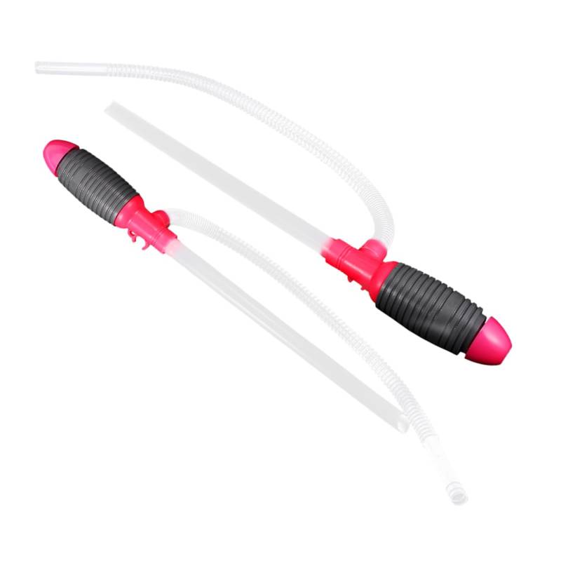 Zerodeko 2 Pcs Öl Extractor Siphon Transfer Iii Saug Benzin Pumpe Tragbare Auto Zubehör Kunststoff von Zerodeko