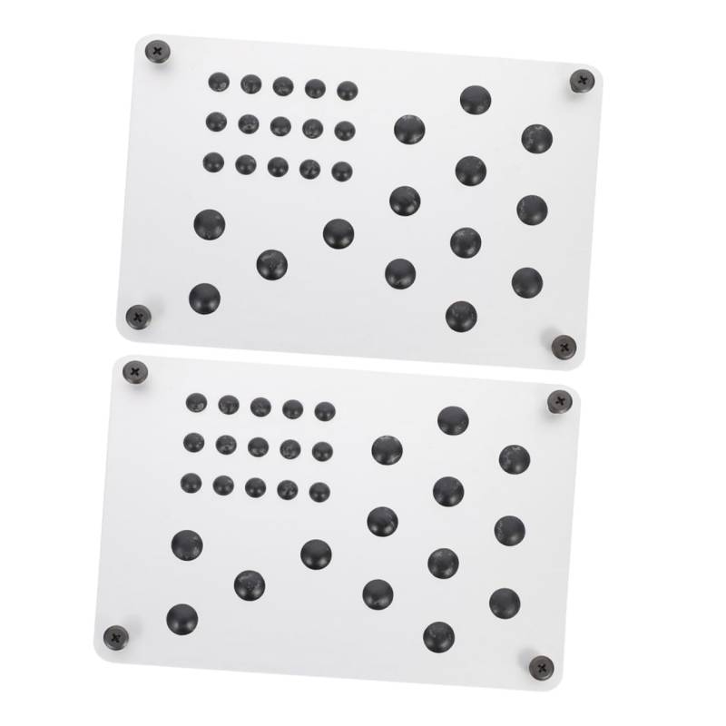 Zerodeko 2 Stück Auto Pedalstufen Blau Ruhefüße Fahrer Fußpedal Teppich X Boden Auto Pedalauflagen Focus Auto Matten Innenraum Auto Patch Aluminiummatte Silberfarben von Zerodeko