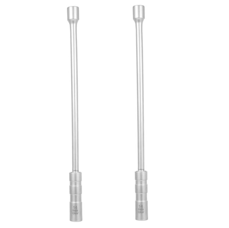 Zerodeko 2 Stück Autoreparaturwerkzeuge Buchse Entferner Universal- einstellbar schwenken steckdosen Steckdose reparieren Auto-Zündkerzenstecker Autozubehör Stahl Silver von Zerodeko