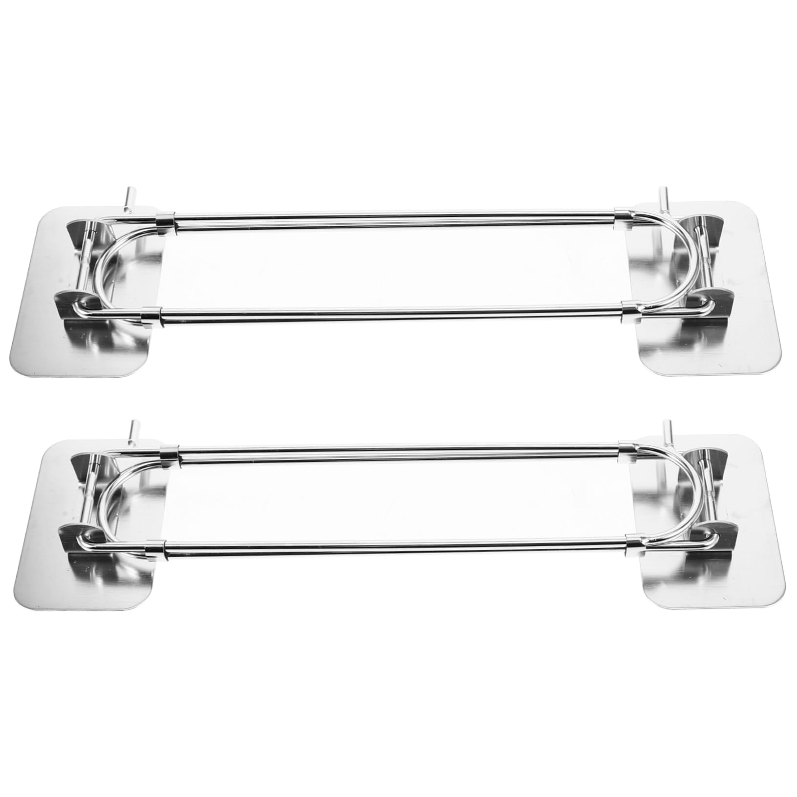 Zerodeko 2 Stück EIN Muss für Wohnmobile Unterstützung einstellbar Eckregal für die Dusche Wohnmobil Organisation und Lagerung Trailer -Accessoires Rostfreier Stahl Silver Zerodeko 2 Stück EIN Muss für Wohnmobile Unterstützung einstellbar Eckregal für die Dusche Wohnmobil Organisation und Lagerung Trailer -Accessoires Rostfreier Stahl Silver von Zerodeko