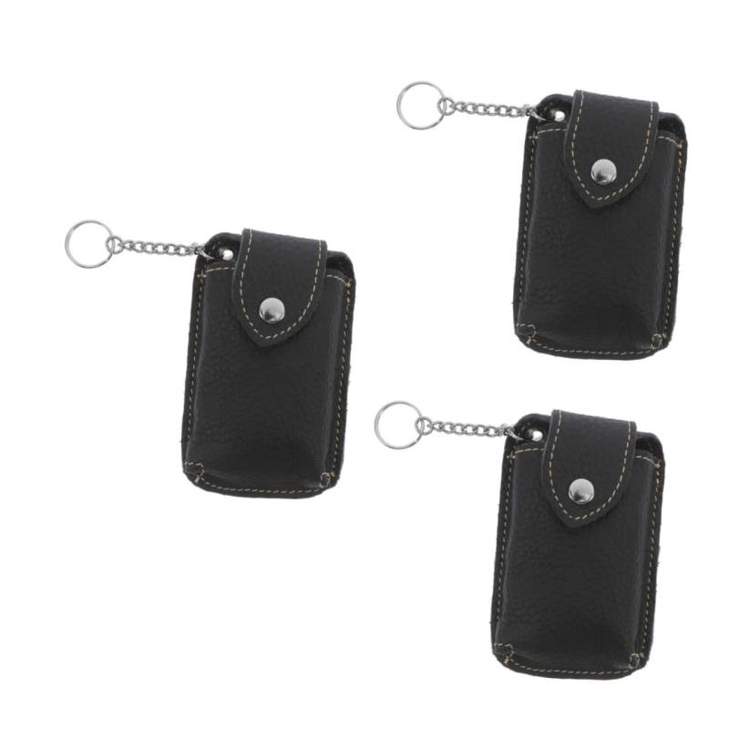Zerodeko 2 Stück Schlüsselcover aus Hochwertigem Autoschlüssel Etui für Gürtel Schlüsselanhänger mit Clip Perfekter Schutz für Ihren Autoschlüssel Kompakte und Stilvolle Aufbewahrung von Zerodeko