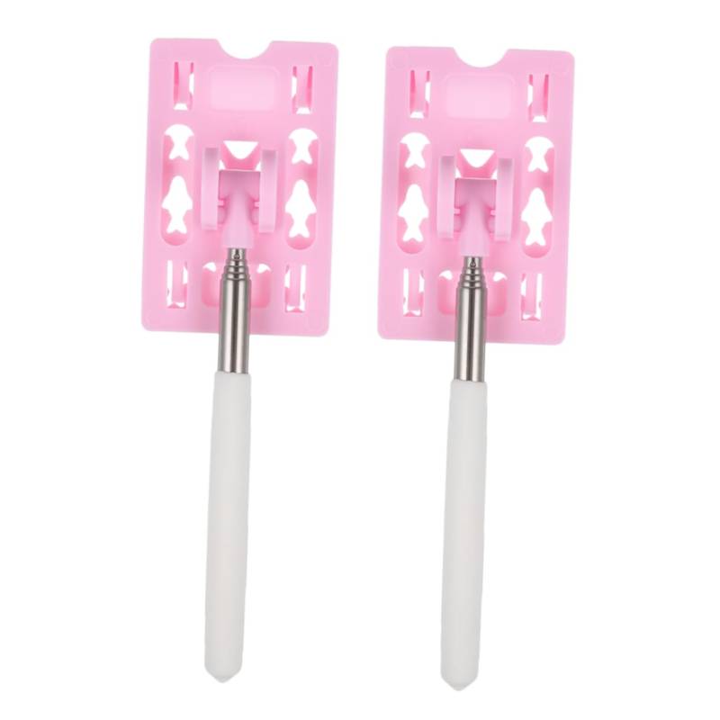 Zerodeko 2 Stücke Parkplatz Kontrollhebel Tragbare Teleskop Halter Multifunktionale Stange Pole Karte Maut Stick Garage Einparkhilfe Liefert Weiß Abs von Zerodeko