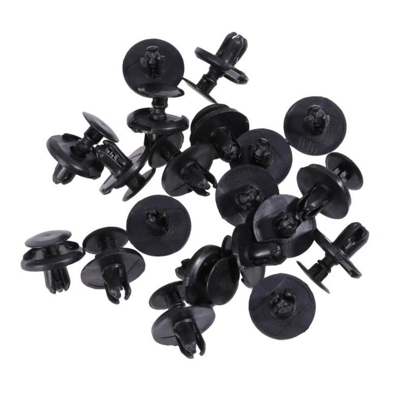 Zerodeko 20 Stück Blattbrettkuckel Autozubehör Auto Zubehör Auto-Push-Halteklammern Clips drücken von Zerodeko
