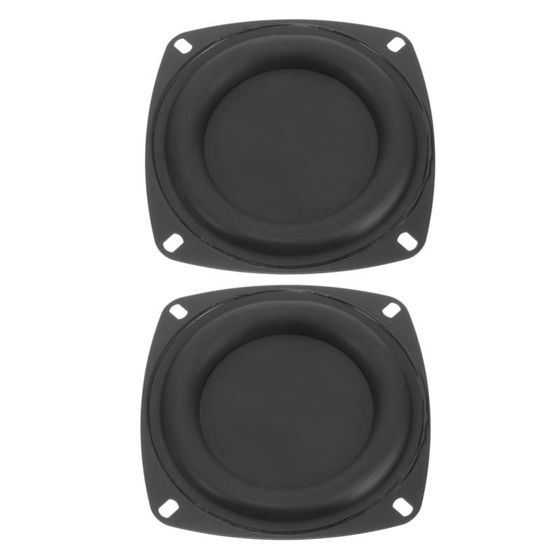 Zerodeko 2Stücke Lautsprecher Vibration Membran Bass Membran für Auto Lautsprecher Robustes Zubehör zur Wiederherstellung der Lautsprecherleistung Kompakte Bauweise Passendes von Zerodeko