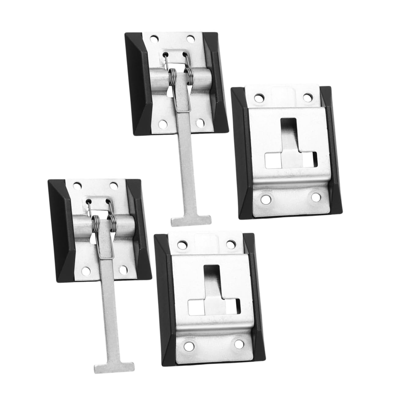 Zerodeko 4 Sätze Türlufthaken Türen Riegel Ersatz Zubehör Wohnmobil-Türhalter aus Metall Türschlösser und -verschlüsse für Wohnmobile wohnmobil tür Halter Silver Zerodeko 4 Sätze Türlufthaken Türen Riegel Ersatz Zubehör Wohnmobil-Türhalter aus Metall Türschlösser und -verschlüsse für Wohnmobile wohnmobil tür Halter Silver von Zerodeko
