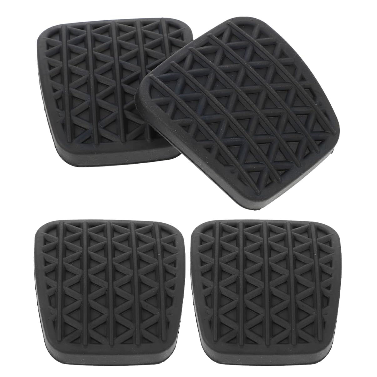 Zerodeko 4 Stück Bremspedalleder Schwarz Kupplung Pads Universelle Pedalabdeckungen Auto-Fußpedal Bremspedalauflage Pedalauflageabdeckung Pedalauflage Auto Gummi Black Zerodeko 4 Stück Bremspedalleder Schwarz Kupplung Pads Universelle Pedalabdeckungen Auto-Fußpedal Bremspedalauflage Pedalauflageabdeckung Pedalauflage Auto Gummi Black von Zerodeko