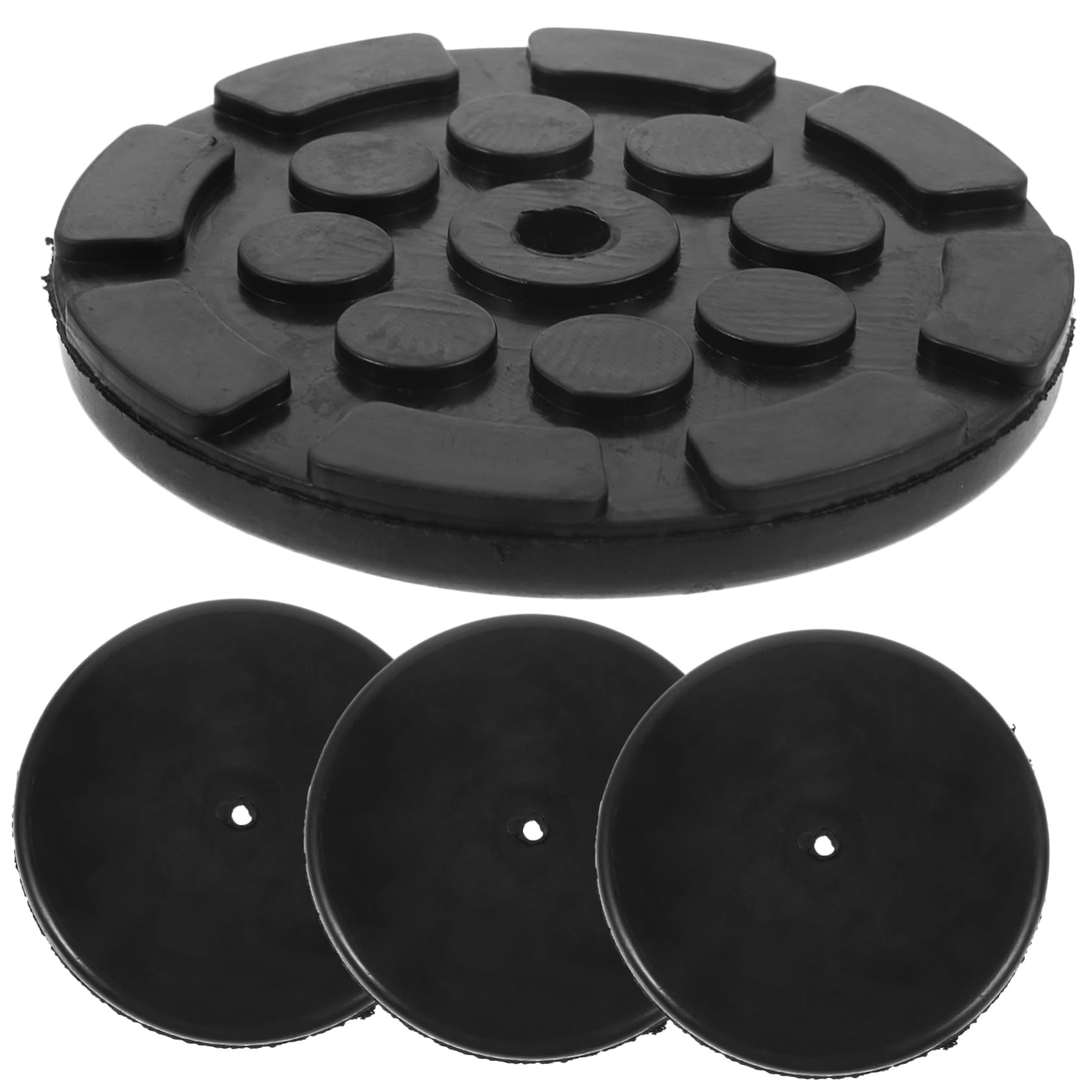 Zerodeko 4Stücke Wagenheber Pad Adapter Runde Gummiauflage für Sicheren Autohebeprozess Langlebig und Kratzfest für Pkw und SUV für Reifenwechsel und Hebebühnen Zerodeko 4Stücke Wagenheber Pad Adapter Runde Gummiauflage für Sicheren Autohebeprozess Langlebig und Kratzfest für Pkw und SUV für Reifenwechsel und Hebebühnen von Zerodeko