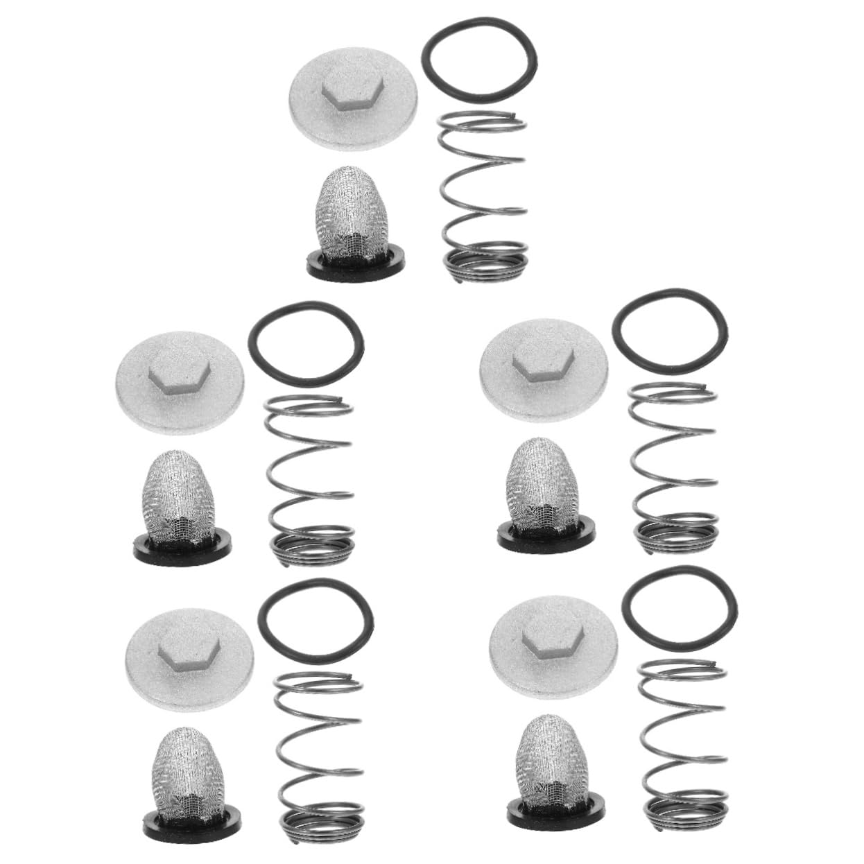 Zerodeko 5 Stück Scooter-zubehör Ölfilter Scooter-gasfilter Motorradfilter Roller-benzinfilter Benzinfilter Für Motorräder Eisen Silber Zerodeko 5 Stück Scooter-zubehör Ölfilter Scooter-gasfilter Motorradfilter Roller-benzinfilter Benzinfilter Für Motorräder Eisen Silber von Zerodeko