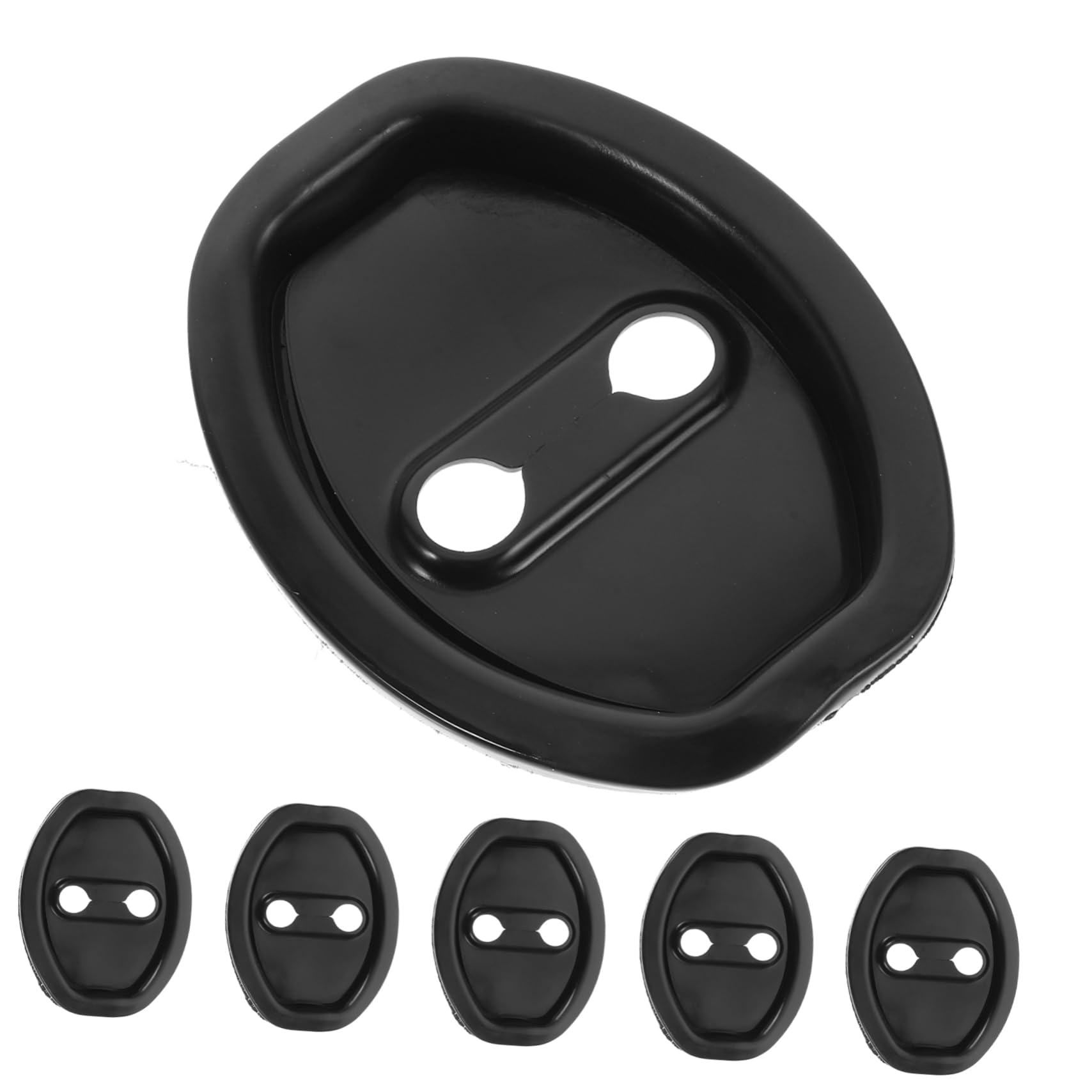 Zerodeko 6 Stück Autotürabdeckung für Beschützer Absorber Form aus Pads Universelle Silikon-Schutzriegelabdeckungen auto türschloss abdeckung Autozubehör Kieselgel Schwarz Zerodeko 6 Stück Autotürabdeckung für Beschützer Absorber Form aus Pads Universelle Silikon-Schutzriegelabdeckungen auto türschloss abdeckung Autozubehör Kieselgel Schwarz von Zerodeko