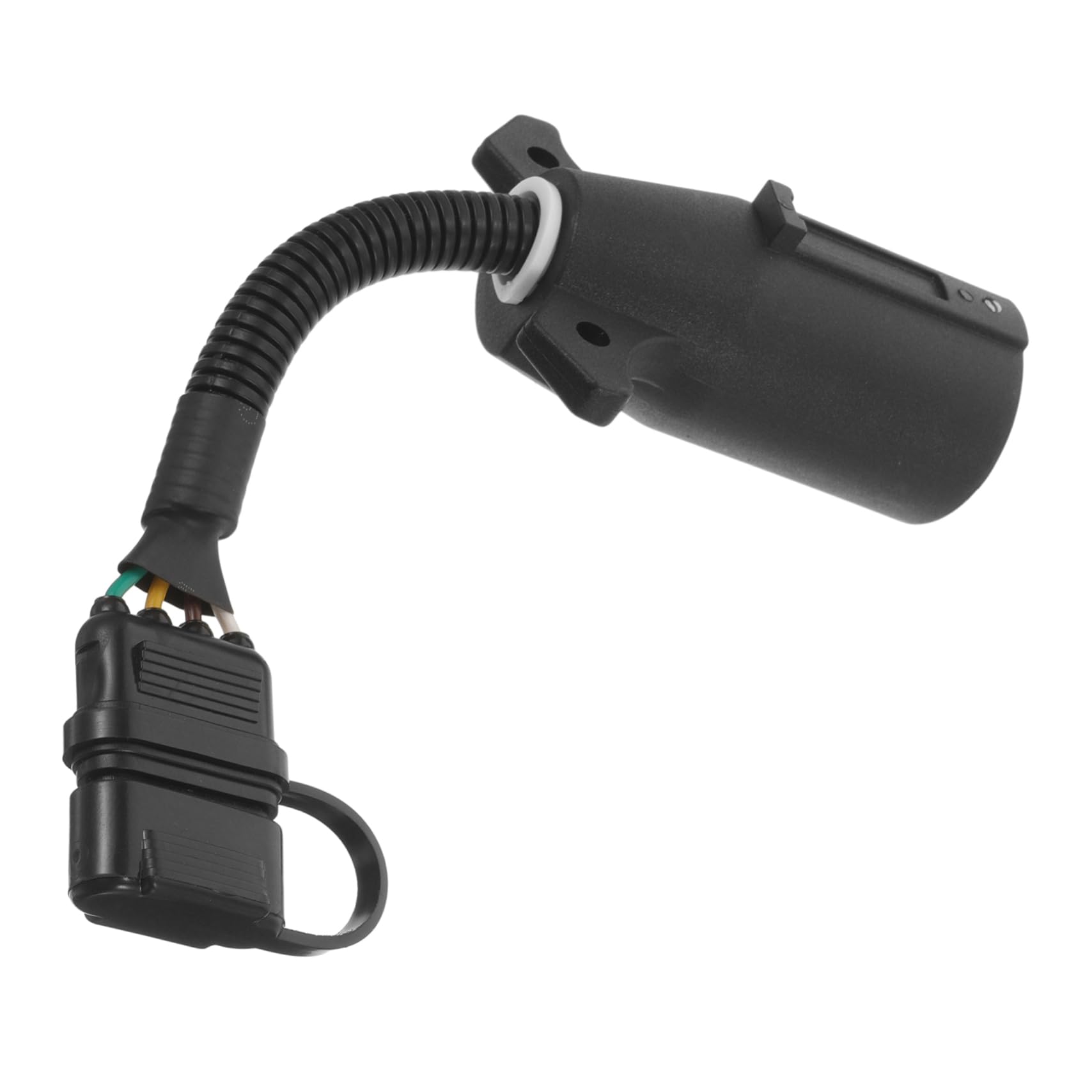 Zerodeko Amerikanischer Adapter Verkabelung Der Anhängerkupplung Verdrahtung Anhängerstecker Blade- Stecker Für Anhänger 4-polige Anhängersteckdose Kabelbaumstecker Plastik Schwarz Zerodeko Amerikanischer Adapter Verkabelung Der Anhängerkupplung Verdrahtung Anhängerstecker Blade- Stecker Für Anhänger 4-polige Anhängersteckdose Kabelbaumstecker Plastik Schwarz von Zerodeko