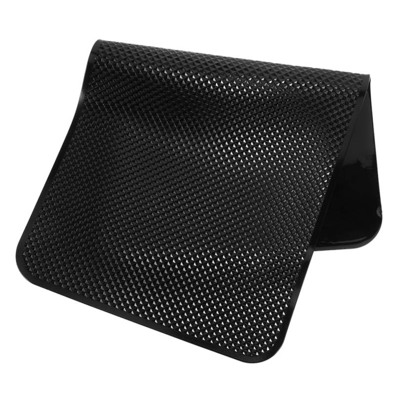 Zerodeko Auto Anti-rutsch-Matte Armaturenbrett Zubehör Dash Matte Anti -Slip -pad Anti -Slip -Matte Armaturenbrettmatte, Armaturenbrettabdeckung Dashboard -pad Nicht -Slip -Pads Black Pu von Zerodeko