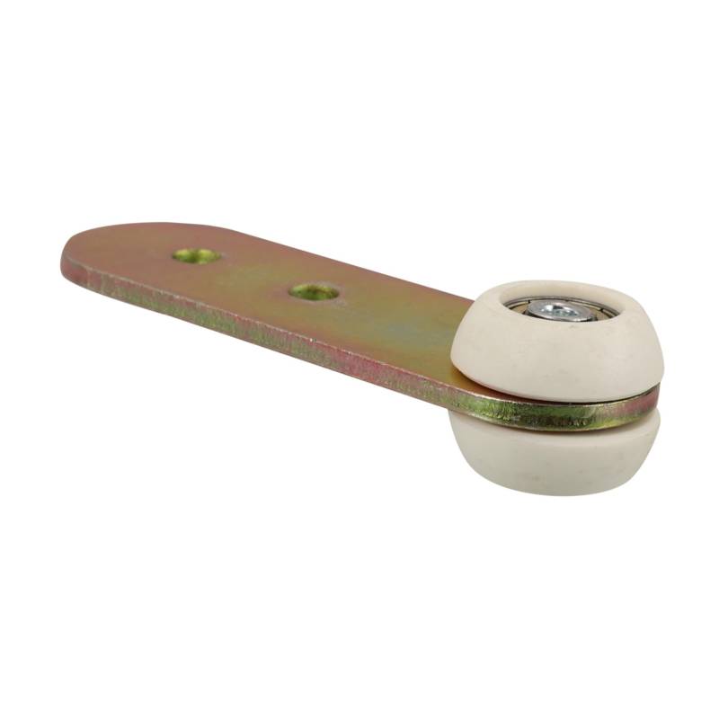 Zerodeko Auto Rolle Hängerad Seitenvorhangrolle Seitenvorhang Anhängerschienen Vorhangseitenanhängerzubehör Lagerrolle Für Vorhangrollenrad Vorhangrollenschienen Eisen von Zerodeko