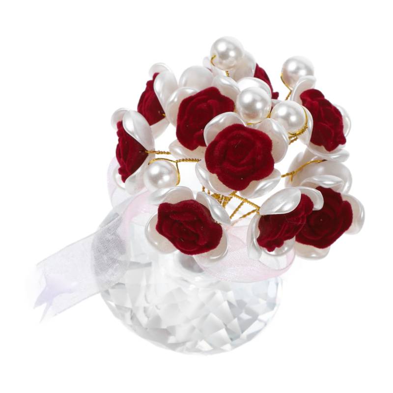 Zerodeko Autodekoration Ornamente Blumen Auto Ornament UV Auto Armaturenbrett Ornamente Auto Armaturenbrett Blume Künstliche DIY Blume Auto Innendekor Auto Innendekor von Zerodeko