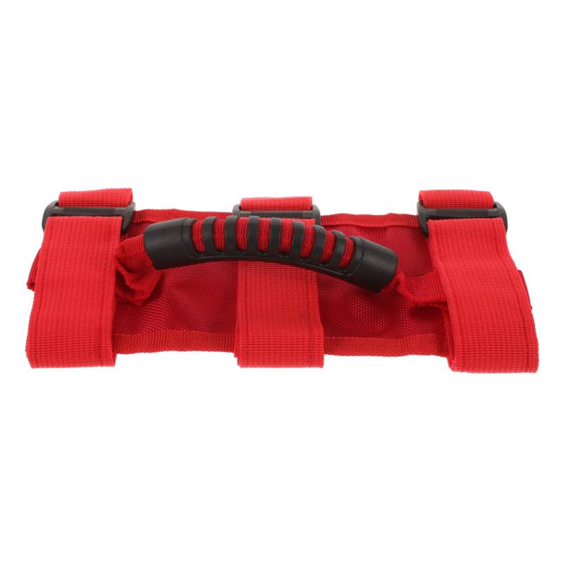Zerodeko Fahrzeugdachgriff Auto Autogriff Für Dach Fahrzeug Autodach Haltegriff Mobilitätshilfegriff Holen Sie Sich Autodach Assistenzgriff Automobil Ältere Polyester Rot von Zerodeko