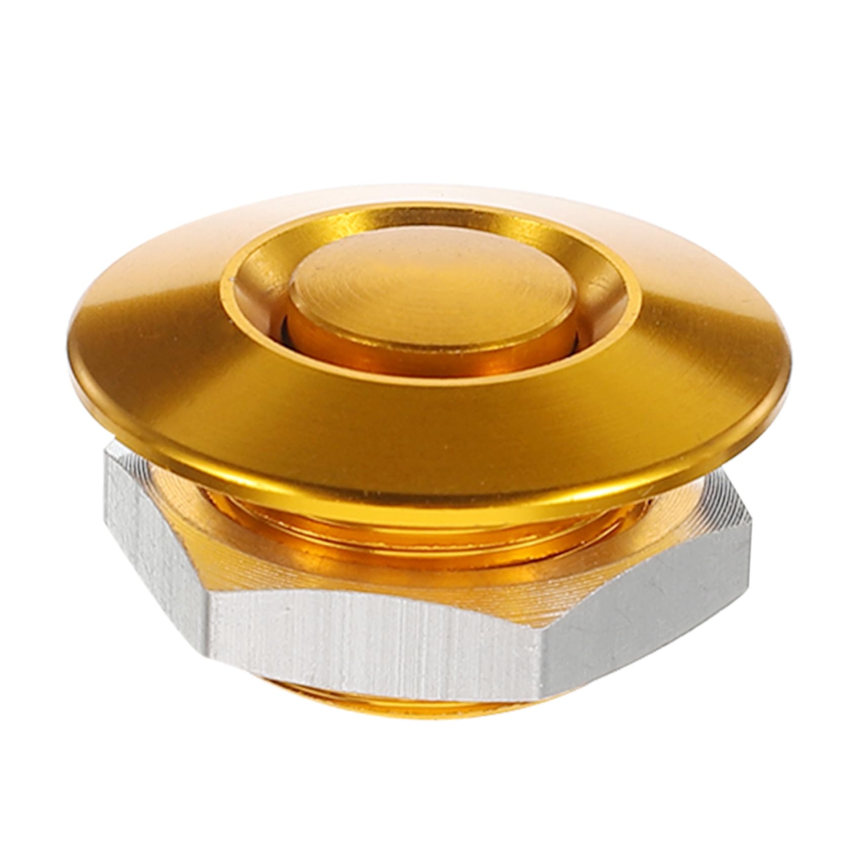 Zerodeko Haubenschloss Schlüssel verriegeln Schnellverschluss-Druckknopf Stifte für die Motorhaube eines Fahrzeugs Druckknopfverschluss Haubenstift Aluminium Golden Zerodeko Haubenschloss Schlüssel verriegeln Schnellverschluss-Druckknopf Stifte für die Motorhaube eines Fahrzeugs Druckknopfverschluss Haubenstift Aluminium Golden von Zerodeko