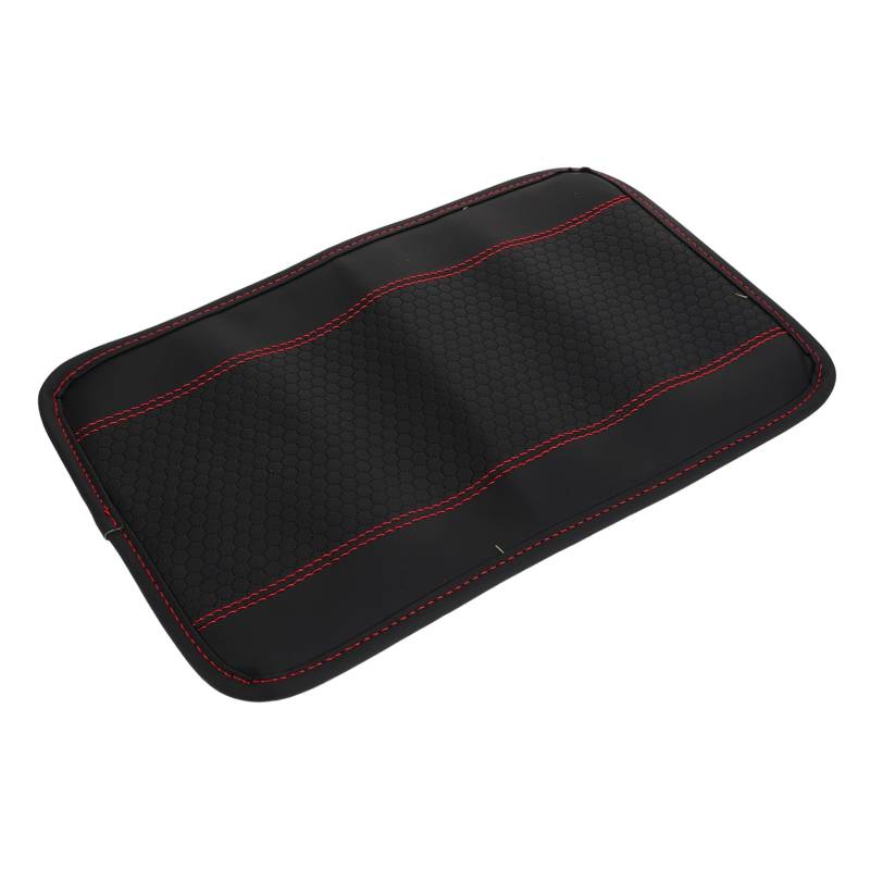 Zerodeko Koffermatte Für Pad Grip Armlehne Mittelkonsole Kissenbezug Autozubehör Armlehne Autoinnenausstattung Pu Schwarz von Zerodeko