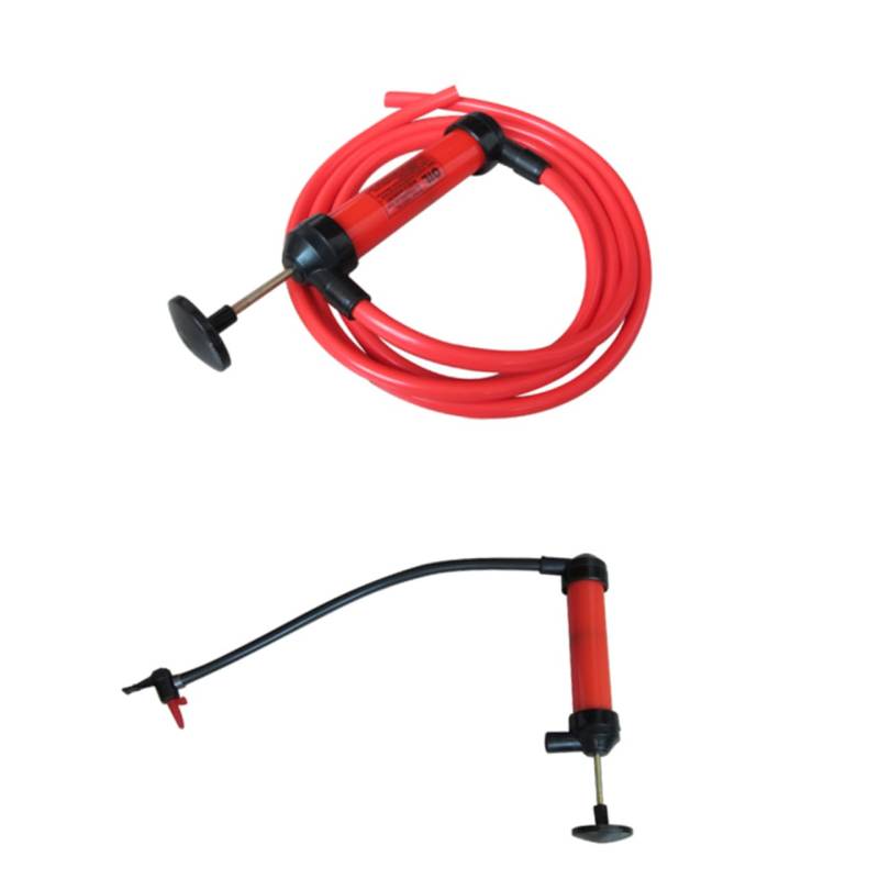 Zerodeko Manuelle Ölpumpe Versorgungspumpe Manuelle Siphonpumpe Handübertragungspumpe Flüssigkeitsförderpumpe Manuelle Pumpe Handwasserpumpe Siphon-handpumpe Handheberpumpe von Zerodeko