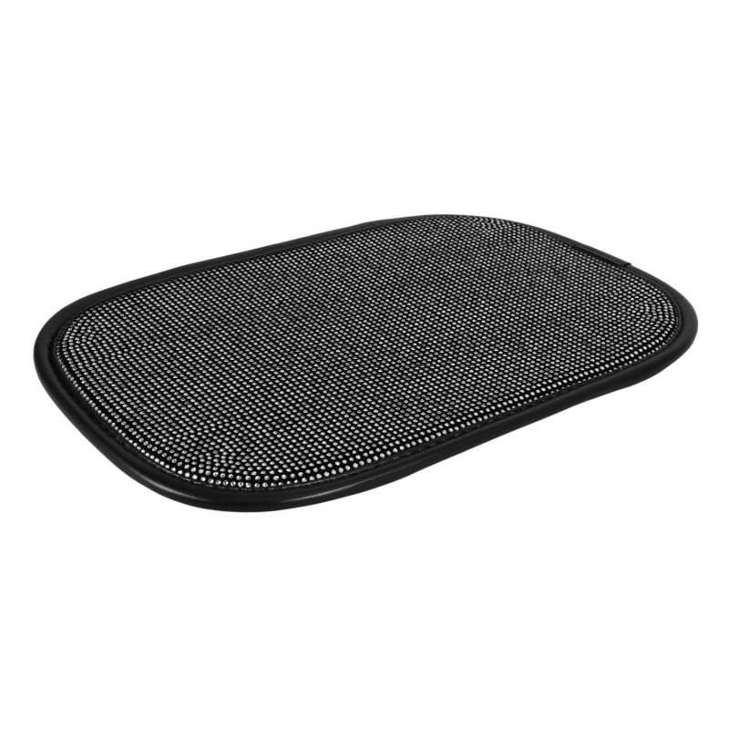 Zerodeko Mittelkonsolen Pad Halterung Armlehnensitz Bling Autozubehör Mittelkonsolen Abdeckung Auto Strasssteine Innenzubehör Armlehnen Pad Für Auto Polyester Weiß von Zerodeko