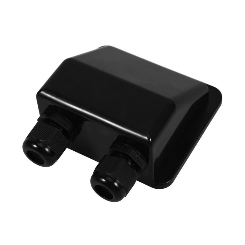 Zerodeko Photovoltaik Anschlussdose Verschraubung Geschütztes Solardach Kabelloch Kabeleinführung Outdoor Wohnmobilteile Wohnmobilzubehör Abs Schwarz von Zerodeko