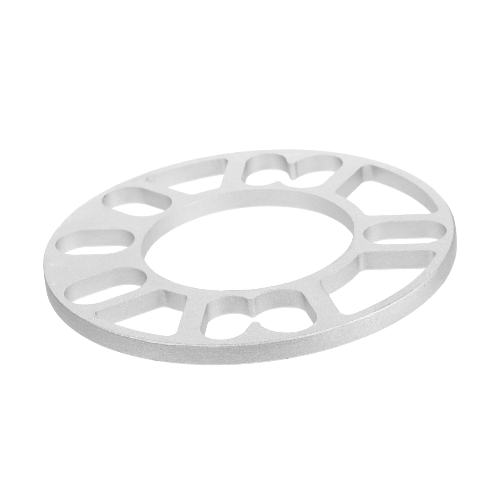 Zerodeko Radteile zentrisch Universal- SHILS Automobil Spacer Abstandhalter fürs Auto Nabenabstandshalter Fahrzeugteil Auto versorgung Auto Teil Aluminiumlegierung Silver von Zerodeko
