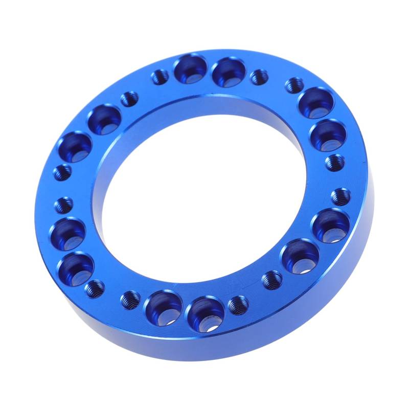 Zerodeko Riser Erhöhter Abstandshalter Adapter Autoteil Hub Autoteil Aufzug Autozubehör Aluminiumlegierung Blau von Zerodeko