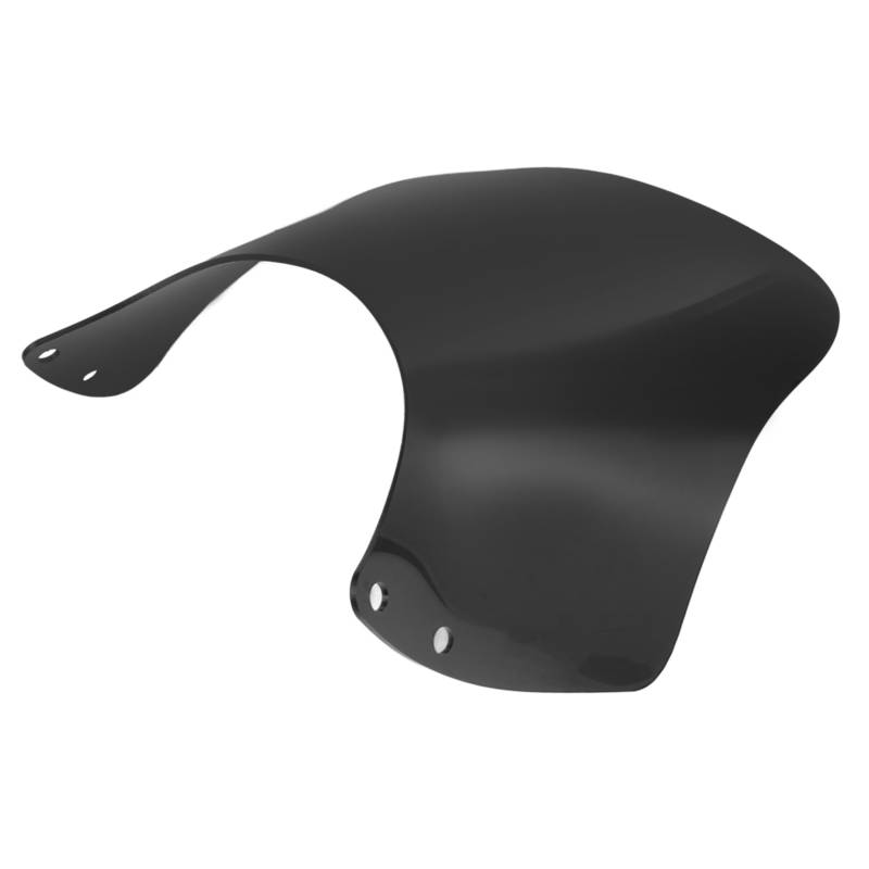 Zerodeko Windschutzscheibenzubehör Windabweiser Für Motorrad Motorrad Windschutzscheibenabdeckung Motorrad Windschutzscheibe Front Ersatz Motorrad Windabweiser Straße Schwarz PC von Zerodeko
